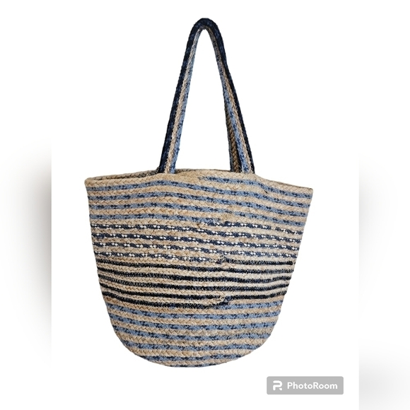 Handbags - Jute and cotton braided bag gret looking stylish tote.